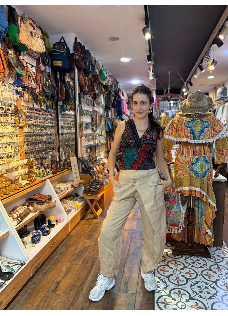 İtalyan Keten Pantolon