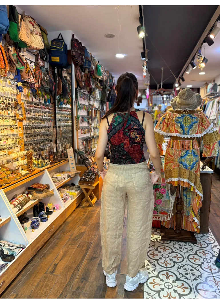 İtalyan Keten Pantolon