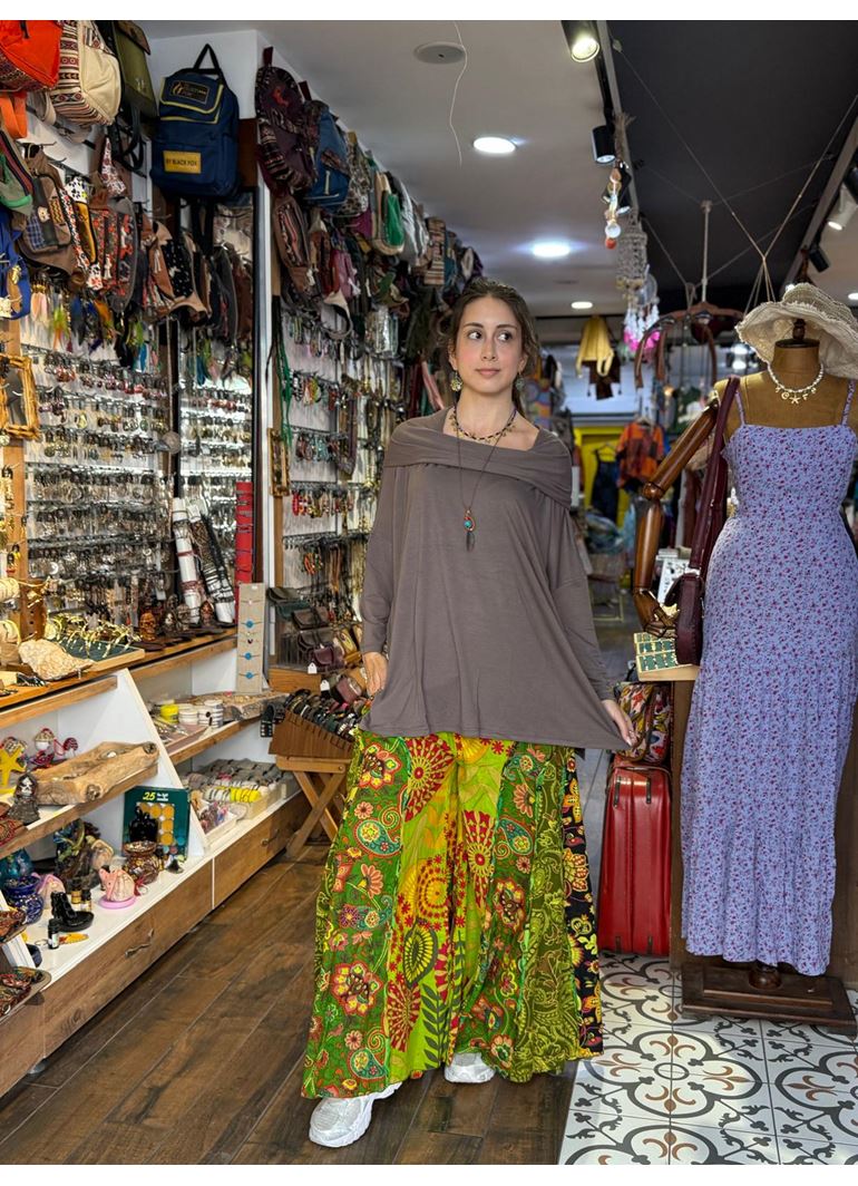 Nepal Tasarım Pantolon Yeşil