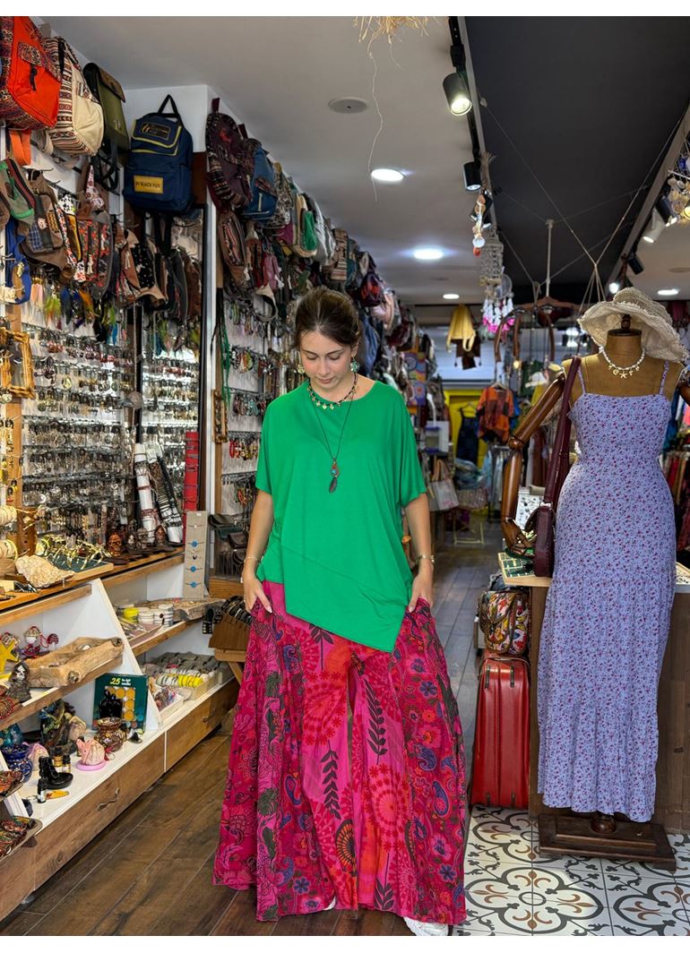 Nepal Tasarım Pantolon Pembe