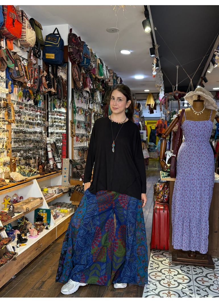Nepal Tasarım Pantolon Lacivert