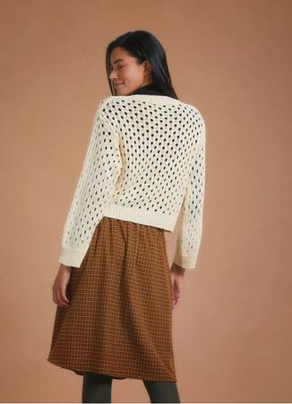 Bohem Tarz Hardal Kloş Etek