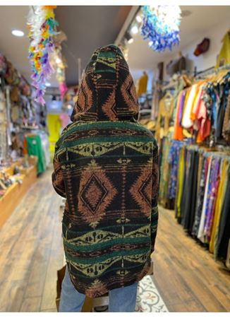 Kapüşonlu Önü Cepli Renkli Uzun kol