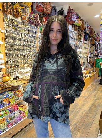 Kapüşonlu Önü Cepli Uzun kol