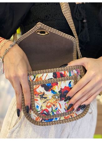 Özel Tasarım Etnik Kol Çantası