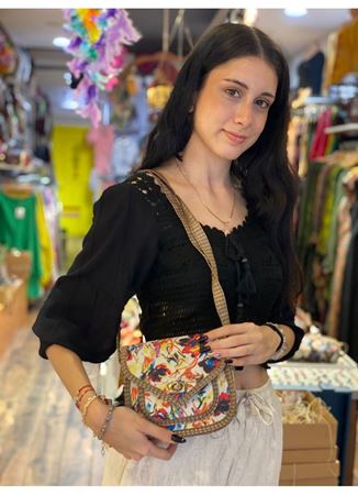 Özel Tasarım Etnik Kol Çantası