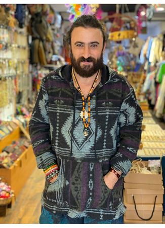 Kapüşonlu Önü Cepli Uzun Kol Sweat