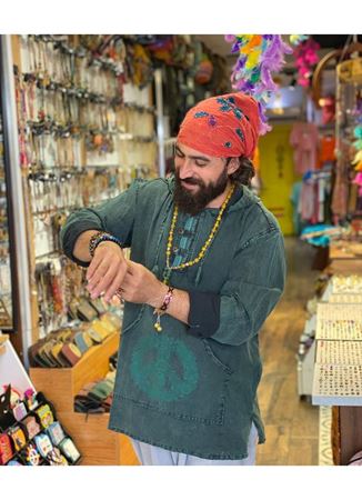 Kapüşonlu Önü Cepli Uzun kol Yeşil Sweat Unisex