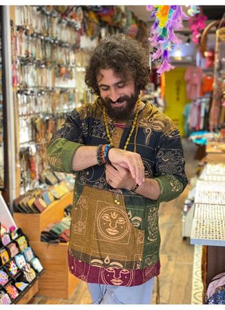 Kapüşonlu Önü Cepli Uzun kol Renkli Sweat Unisex