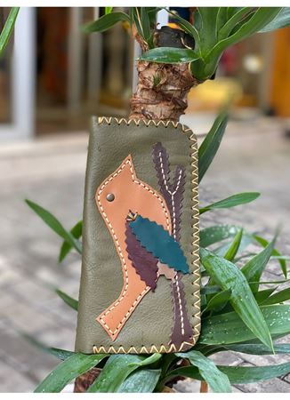 ÖZEL TASARIM DERİ EL İŞİ CÜZDAN