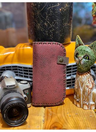 El Yapımı Deri Cüzdan