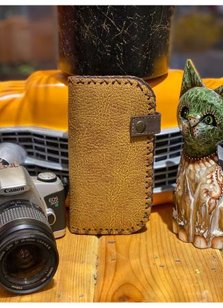 El Yapımı Deri Cüzdan