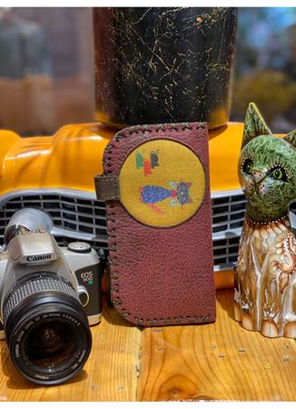 El Yapımı Deri Cüzdan 