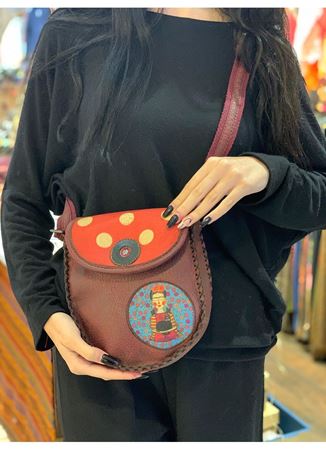 ÖZEL TASARIM FRİDA DERİ ÇANTA