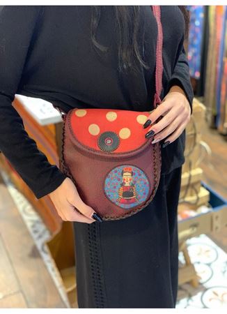 ÖZEL TASARIM FRİDA DERİ ÇANTA