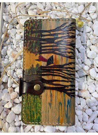 Özel Tasarım Deri Cüzdan