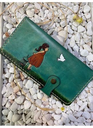 Özel Tasarım Deri Cüzdan