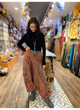 Unisex kalın şalvar