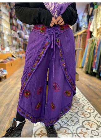 Önden Bağlamalı Şalvar