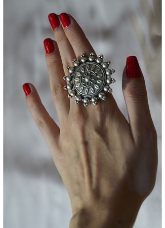 Etnik Pirinç yüzük