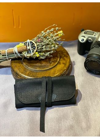 El  Yapımı Tütün Kesesi Cüzdan Tütün Çantası Tütünlük