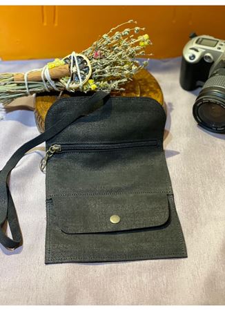 El  Yapımı Tütün Kesesi Cüzdan Tütün Çantası Tütünlük