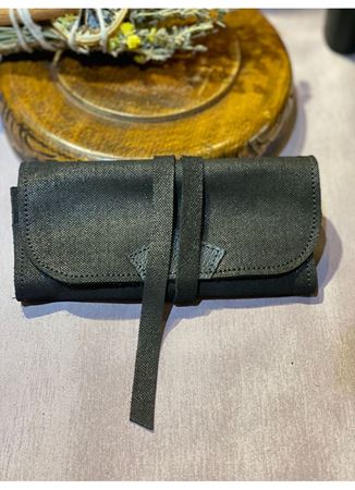 El  Yapımı Tütün Kesesi Cüzdan Tütün Çantası Tütünlük