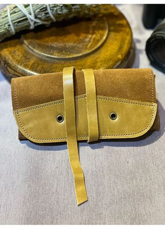 El  Yapımı Tütün Kesesi Cüzdan Tütün Çantası Tütünlük