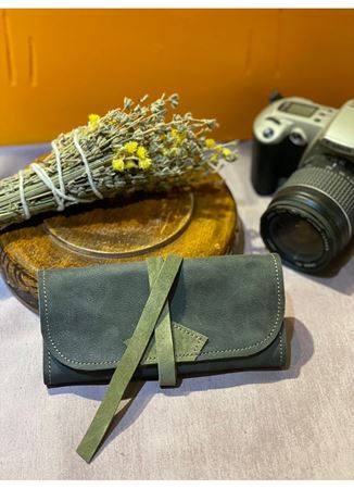 El Yapımı Tütün Kesesi Cüzdan Tütün Çantası Tütünlük