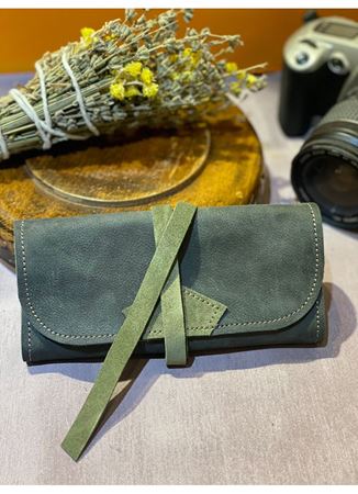 El Yapımı Tütün Kesesi Cüzdan Tütün Çantası Tütünlük