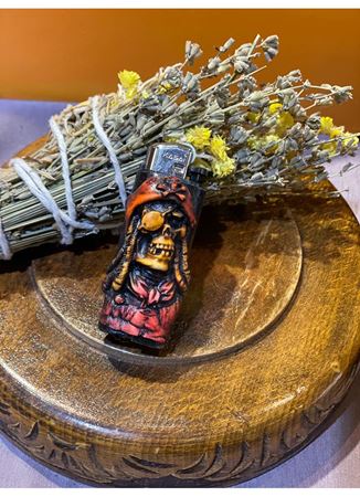 deri el yapımı çakmak kılıfı