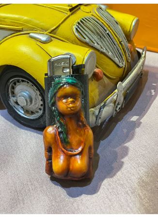 deri el yapımı çakmak kılıfı