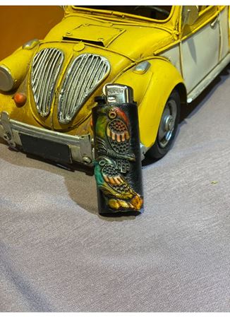 deri el yapımı çakmak kılıfı