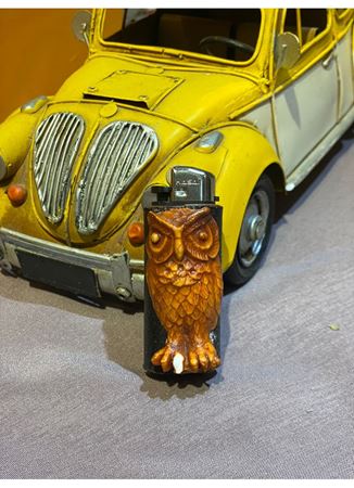 deri el yapımı çakmak kılıfı