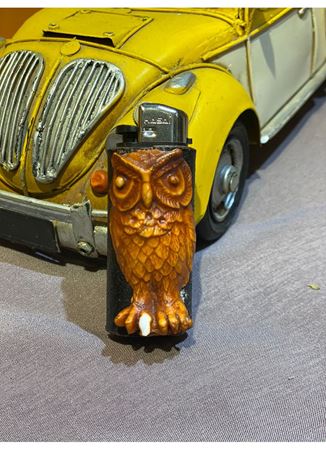 deri el yapımı çakmak kılıfı