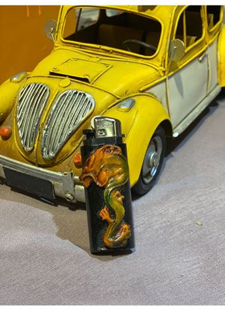 deri el yapımı çakmak kılıfı