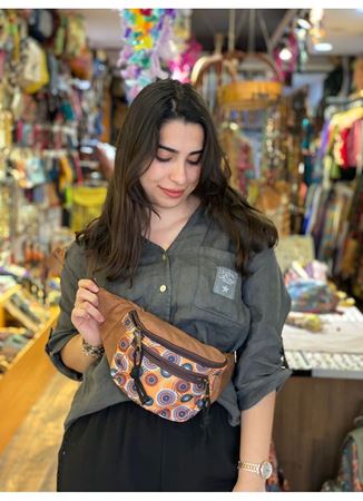 Renkli Bel Çantası