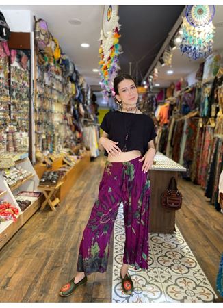 Batik Desen Mor Pantolon