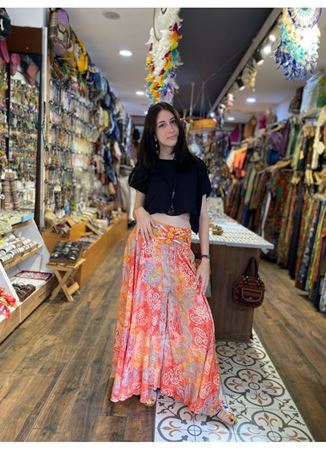 İpek Etek Görünümlü Alt