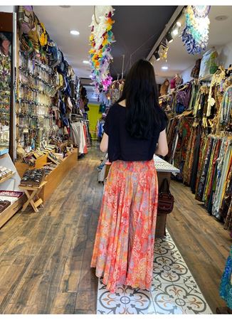 İpek Etek Görünümlü Alt