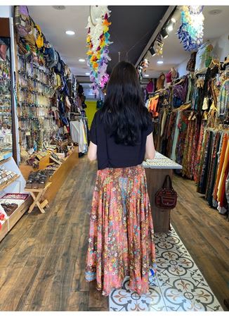 İpek Etek Görünümlü Alt