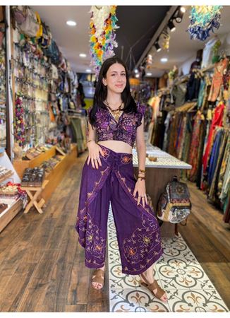 Önden Bağlamalı Şalvar