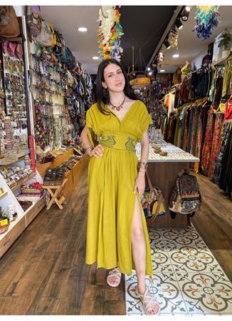 Şahmeran Dekolteli Elbise