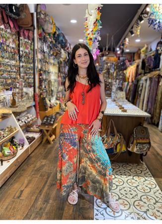 Batik Desen Renkli Pantolon