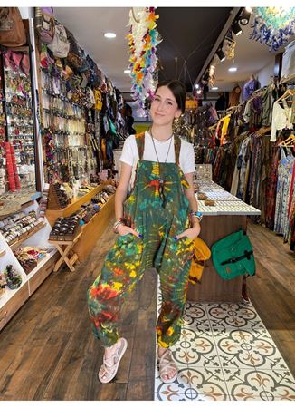 Batik Desen Tulum Yeşil