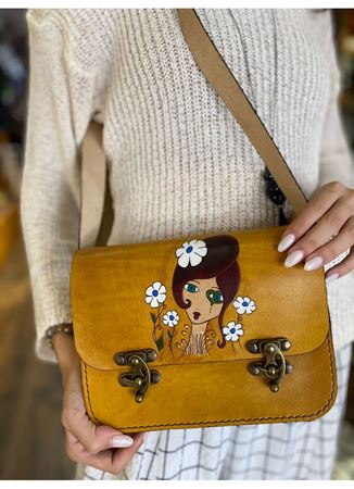 Tasarım Deri Çanta