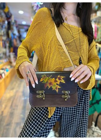 Tasarım Deri Çanta