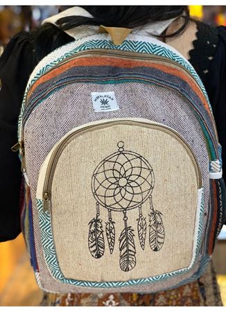 Nepal Dokuma Pamuk Sırt Çantası