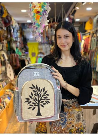 Nepal Dokuma Pamuk Sırt Çantası