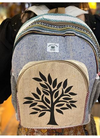 Nepal Dokuma Pamuk Sırt Çantası